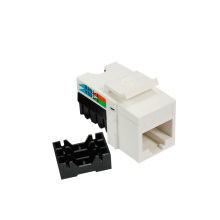 90 degree UTP cat6 RJ45 Tool-less keystone jack